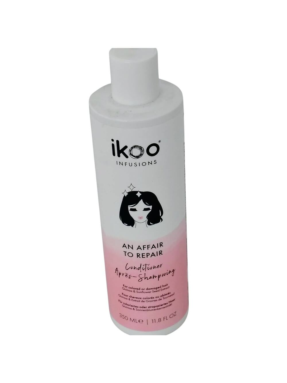 Ikoo Infusions An Affair To Repair Conditioner Color Damaged Hair 11.8 oz. NEW